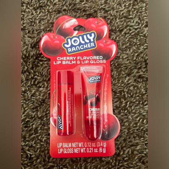 New Taste Beauty trendy Jolly Ranchers candy lipgloss and lipbalm set flavored - Picture 2 of 3